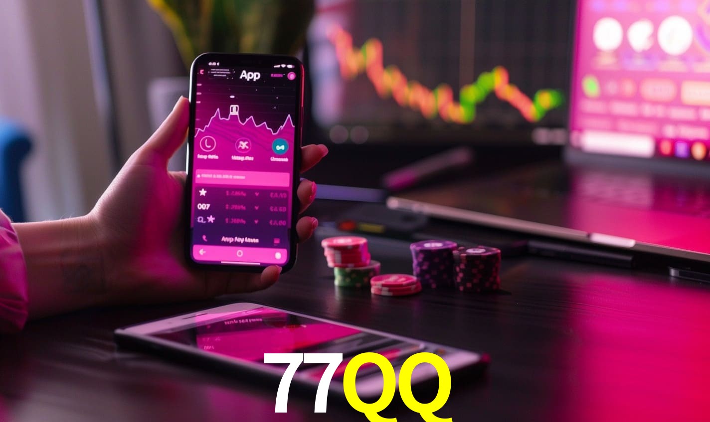 Recursos Exclusivos do App 77QQ - Modo Offline, Login Biométrico